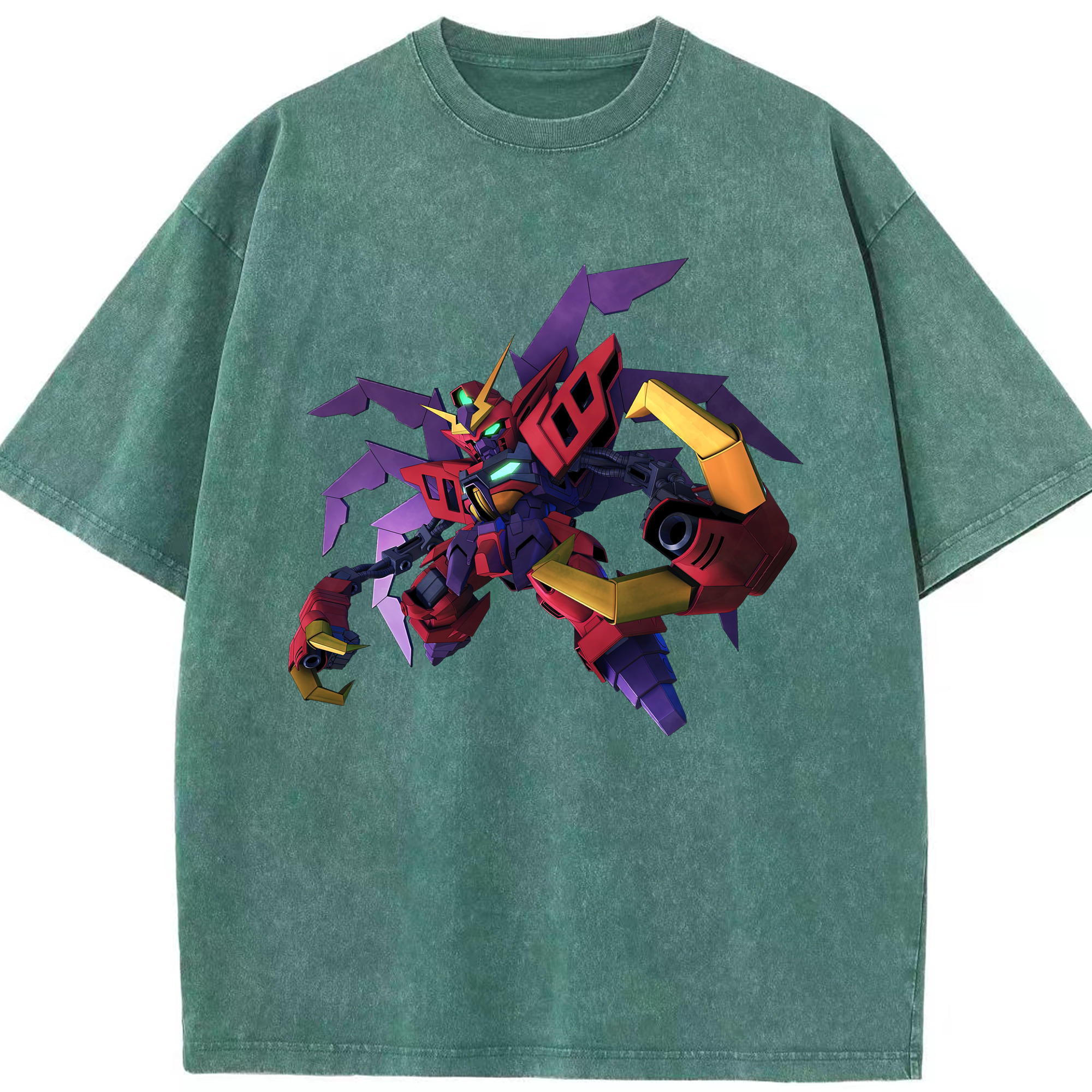 （画像用） 機動戦士ガンダム Mobile Suit Gundam 綿100% ヴィンテージ風 半袖Tシャツ（フロントプリント）